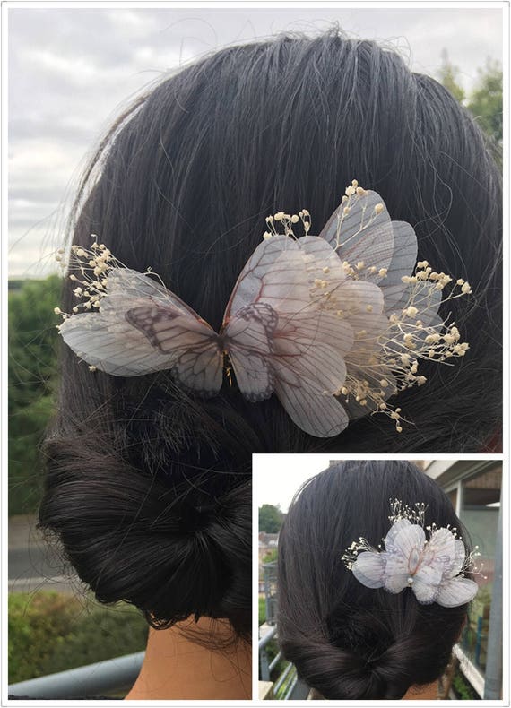 Nice For Bridal Wedding Hair Barrette Bridesmaid In Golden Etsy