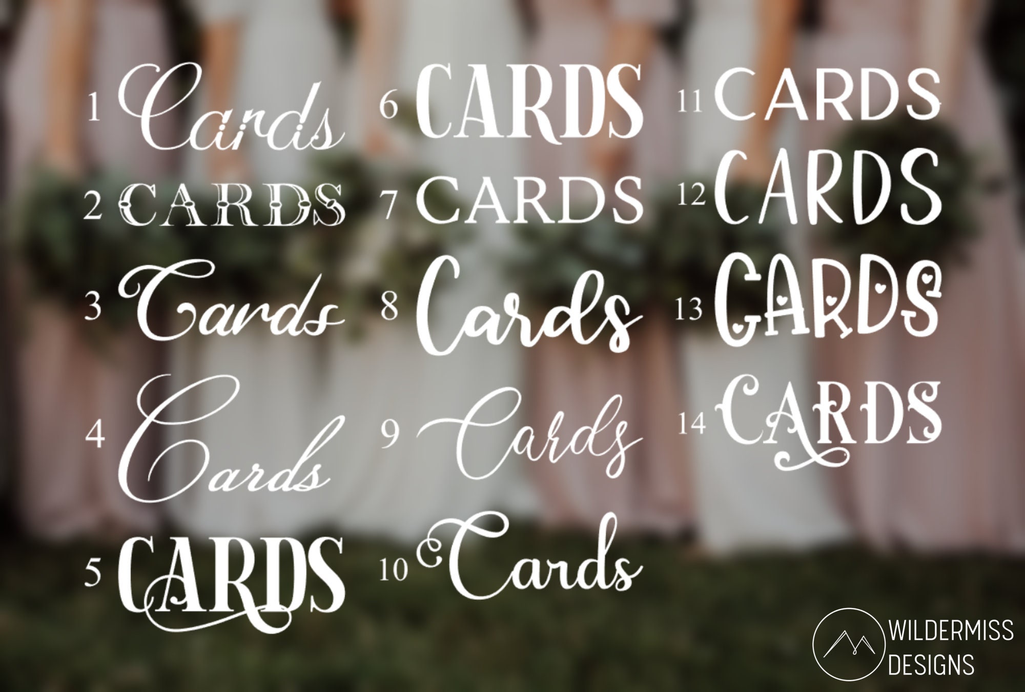 Card Box Decal Choose A Style Wedding Card Box Labels Etsy