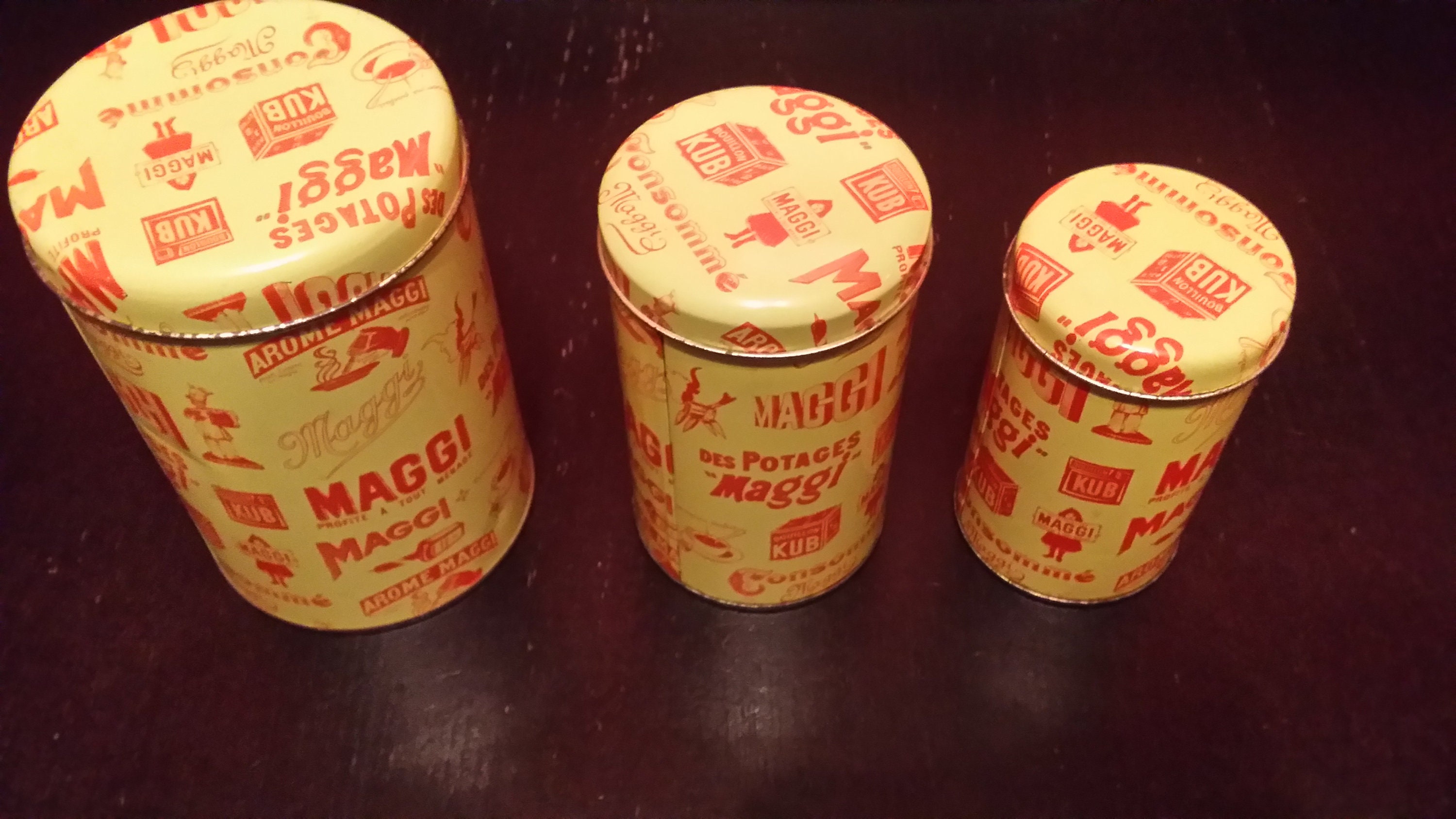 Lot de 3 Boîtes Gigognes Kub Maggi