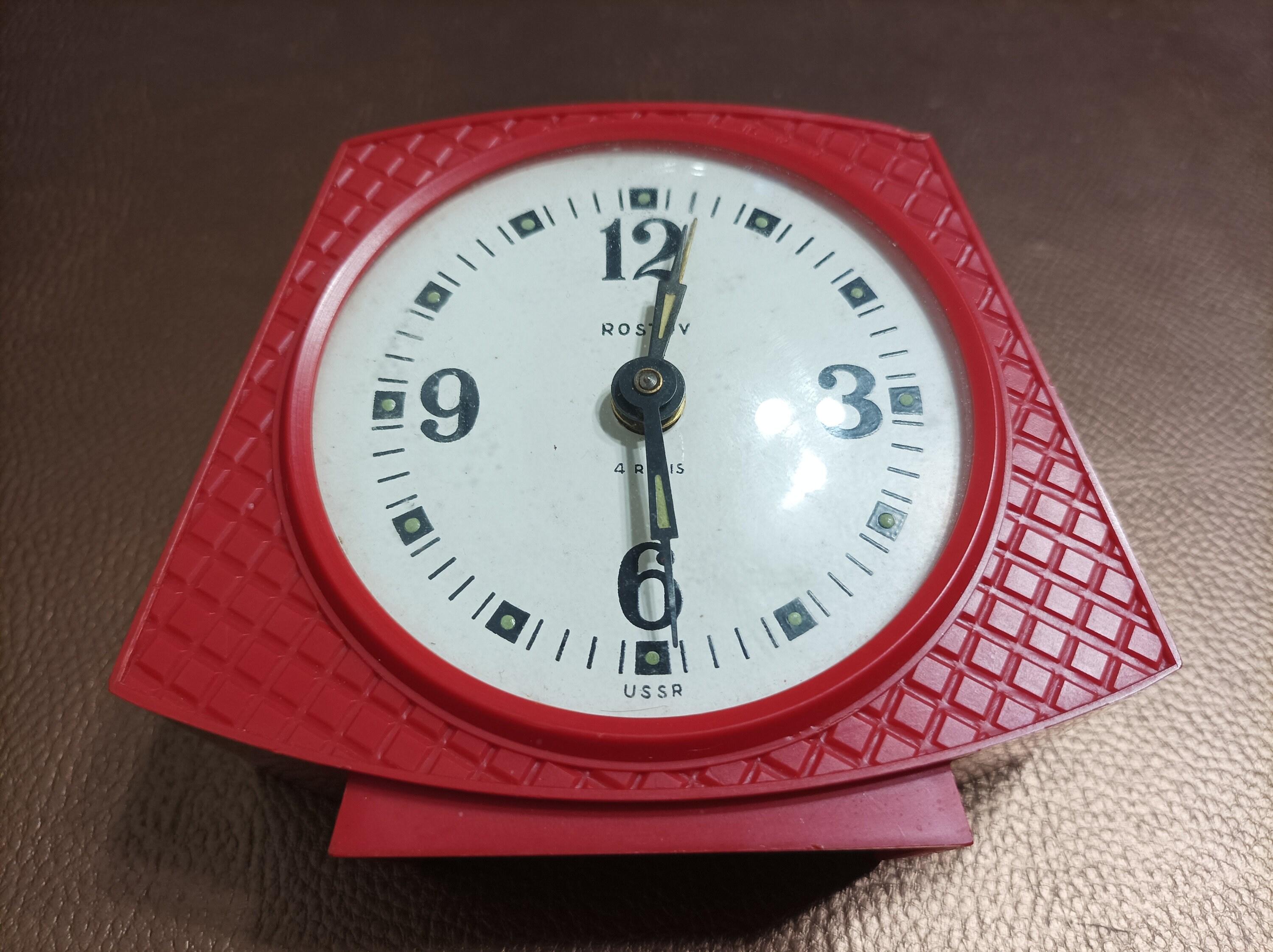 Horloge à bascule - Sony - Space Age Aluminium, Laiton