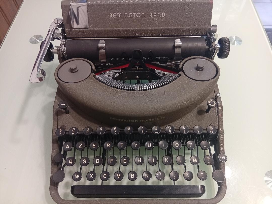 Remington Rand Noiseless 7 Typewriter - Etsy