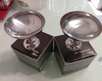 6 coupes à glace / 6 cuillère Guy Degrenne vintage 70