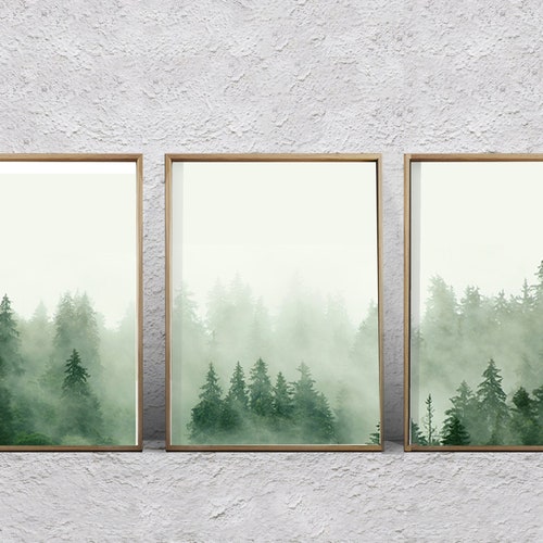 landscape abstract Art print forest landscape poster scandinavian landscape abstract Art print forest landscape poster scandinavian