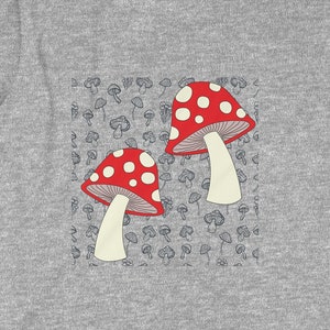 Trippy Mushrooms, uniseks softstyle-T-shirt