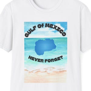 Golf von Mexiko Golf Küste Shirt, vergessen Sie nie T-Shirt, Golf von Amerika Humor Shirt, Texas Alabama Mississippi Louisiana Florida Beach Cruise