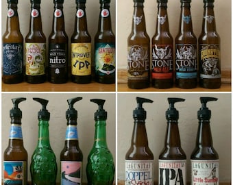 Craft Beer Soap Dispensers