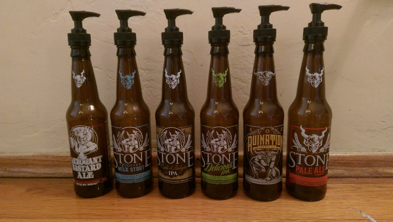 Craft Beer Soap Dispensers Etsy