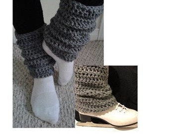 Crochet Slouchy Leg Warmers Pattern: Sport, Dance, Ski (PDF Pattern)