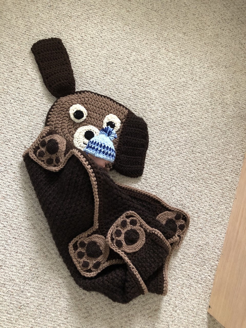 Crochet Dog Rug PATTERN Blanket Afghan Throw Baby Boy Baby Etsy Canada