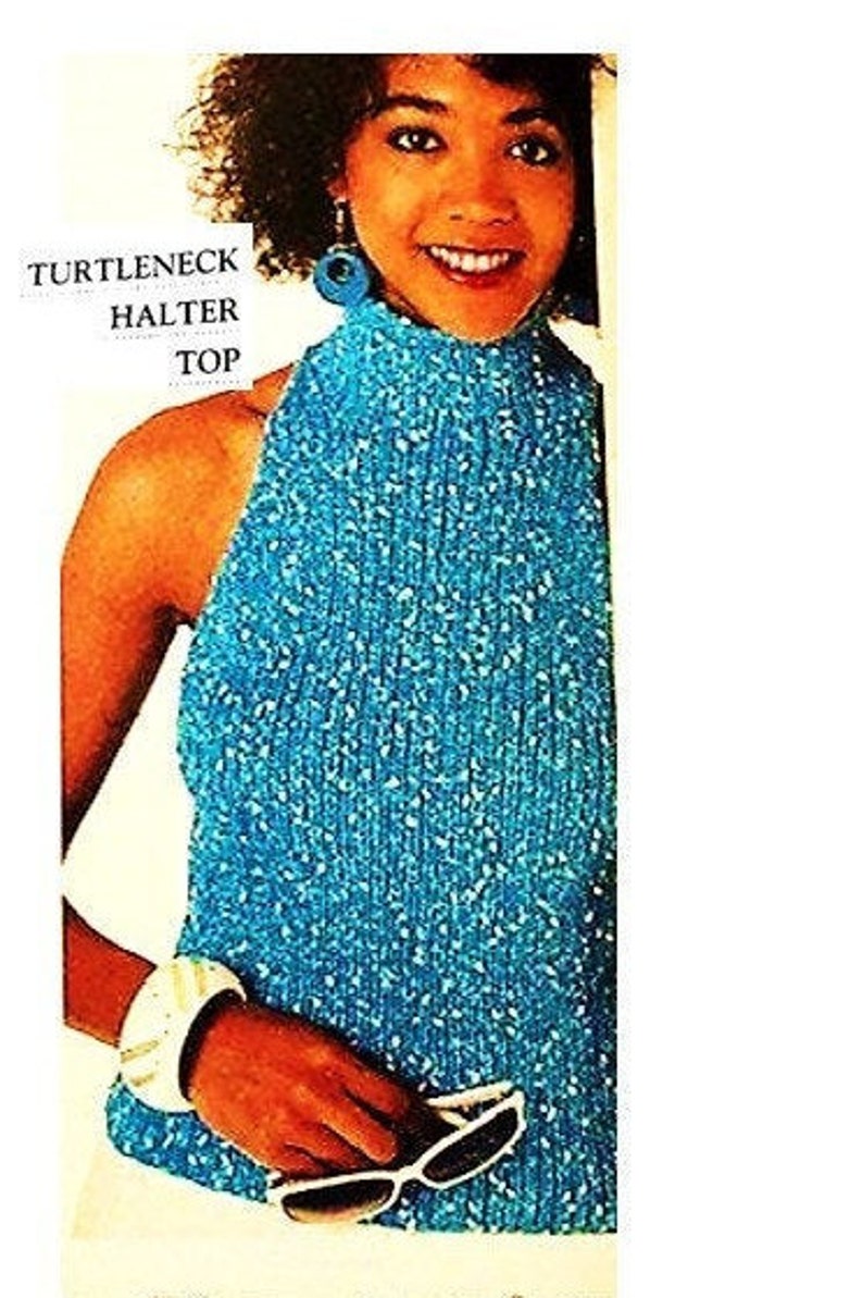 turtleneck halter