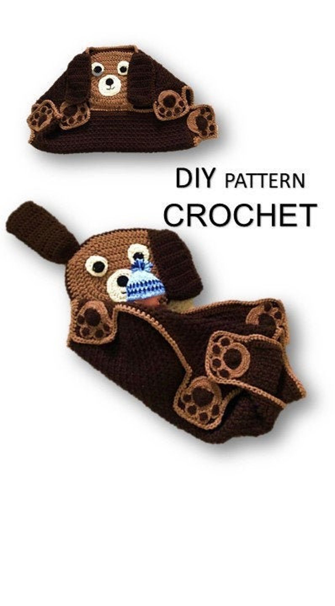 Crochet Dog Rug PATTERN Blanket Afghan Throw Baby Boy Baby Etsy Canada