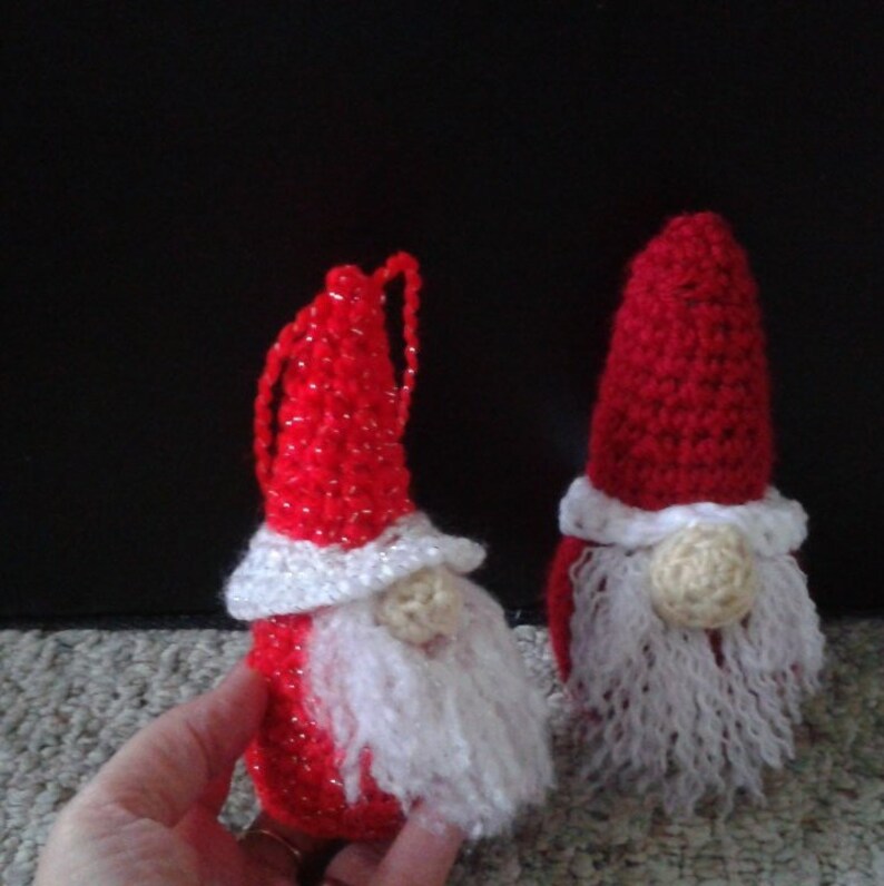 Santa Gnome Crochet PATTERN Santa Gonk Fast Cute Easy Fun Etsy