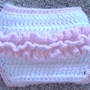 Ruffle Crochet Diaper Cover Pattern, Baby Shower Gift (Digital PDF)