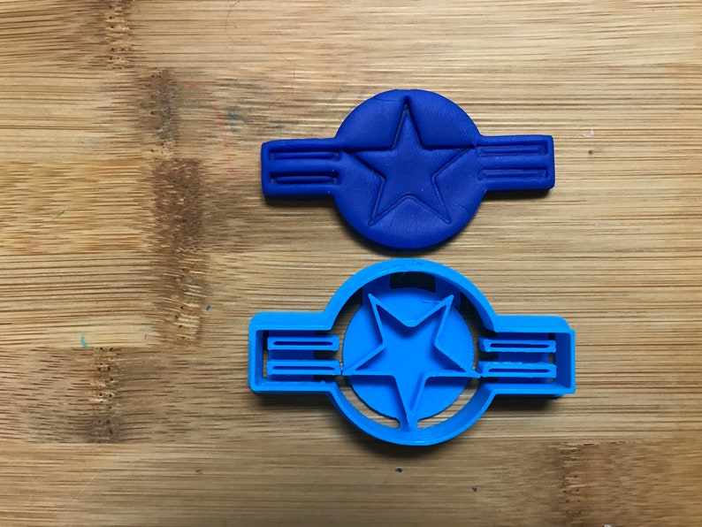 Air Force Cookie Cutter Fondant Cutter 420 3D Printed