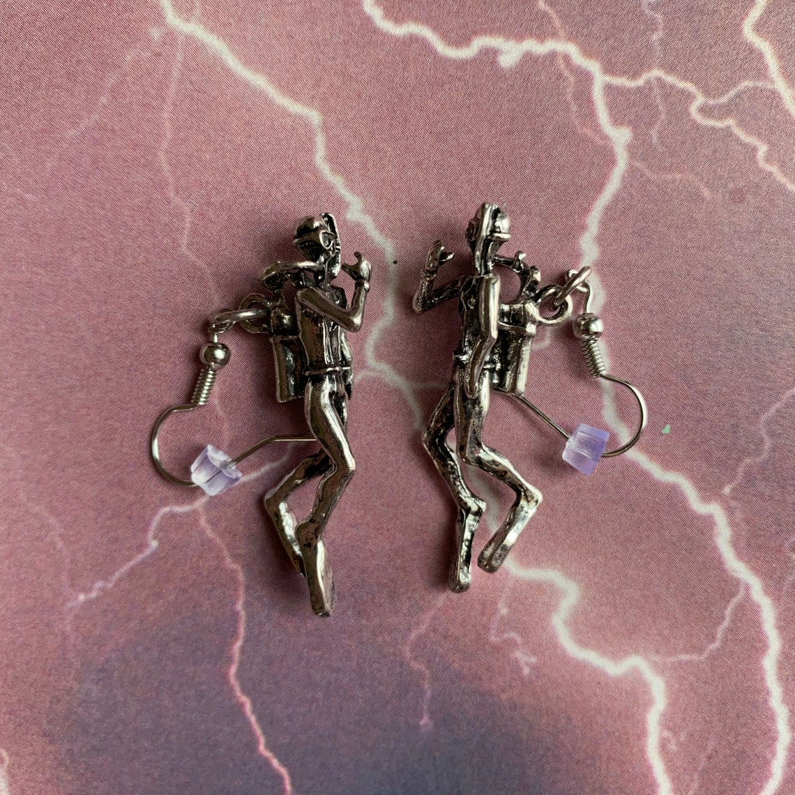 Scuba Diver Earrings Etsy