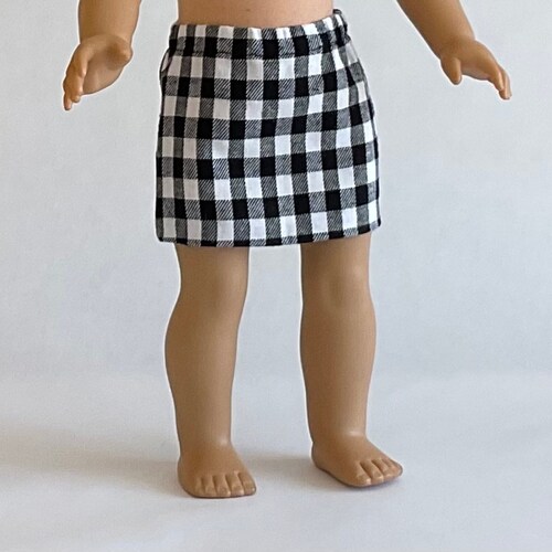 18 Inch Doll Clothes 18 Inch Flannel Skirt Fits Like Etsy