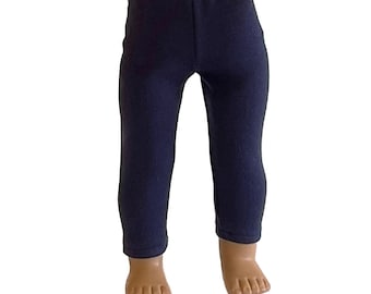 Vêtements pour poupée 18 pouces - Poupée - Leggings pour poupée 18 pouces - Leggings bleu marine