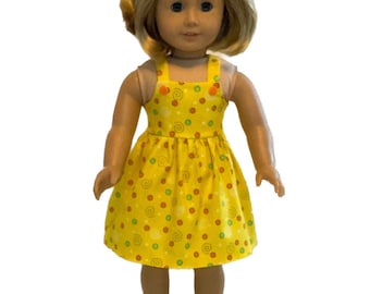 18 inch Doll Dress - 18 inch Doll clothes - doll sundress