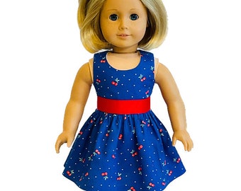 18 inch Doll Dress.  18 inch doll clothes. 18 inch doll summer dress