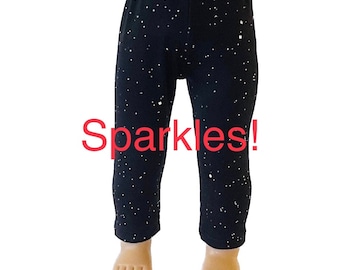 Vêtements pour poupée 18 pouces - Poupée - Leggings pour poupée 18 pouces - Leggings noirs brillants