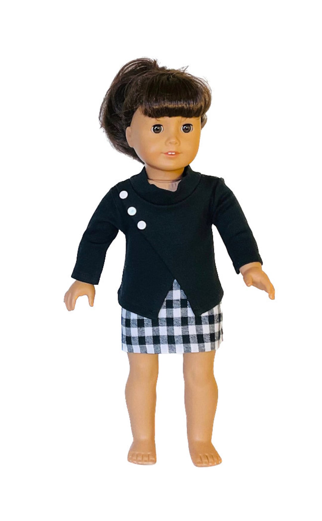 18 Inch Doll Clothes 18 Inch Doll Asymmetrical Sweatshirt Wrap Sweater