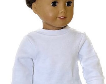 18 inch poppenkleding - pull-overshirt - 18 inch poppensweatshirt