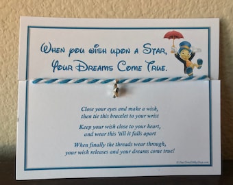 Wish Upon A Star Charm Card