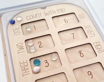 Large TROFAST Lid Insert | Sensory Table Lid | Count with Me Sensory Table | Flisat Table