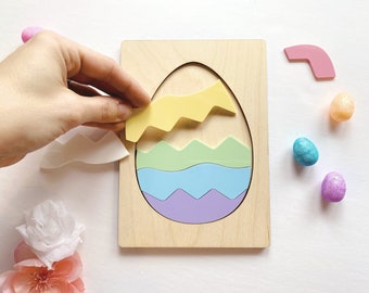 Easter Egg Puzzle | Easter Puzzle | Wood Puzzle | Easter Gift | Acrylic Puzzle