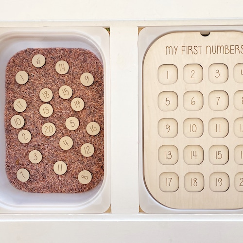 Large TROFAST Lid Insert Sensory Table Lid Count With Me - Etsy