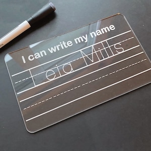 I can write my name Tracing Board | Learn to Write your Name