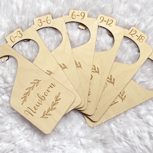 Baby Clothing Dividers | Nursery Organization | Clothing Organizer | Baby Shower Gift