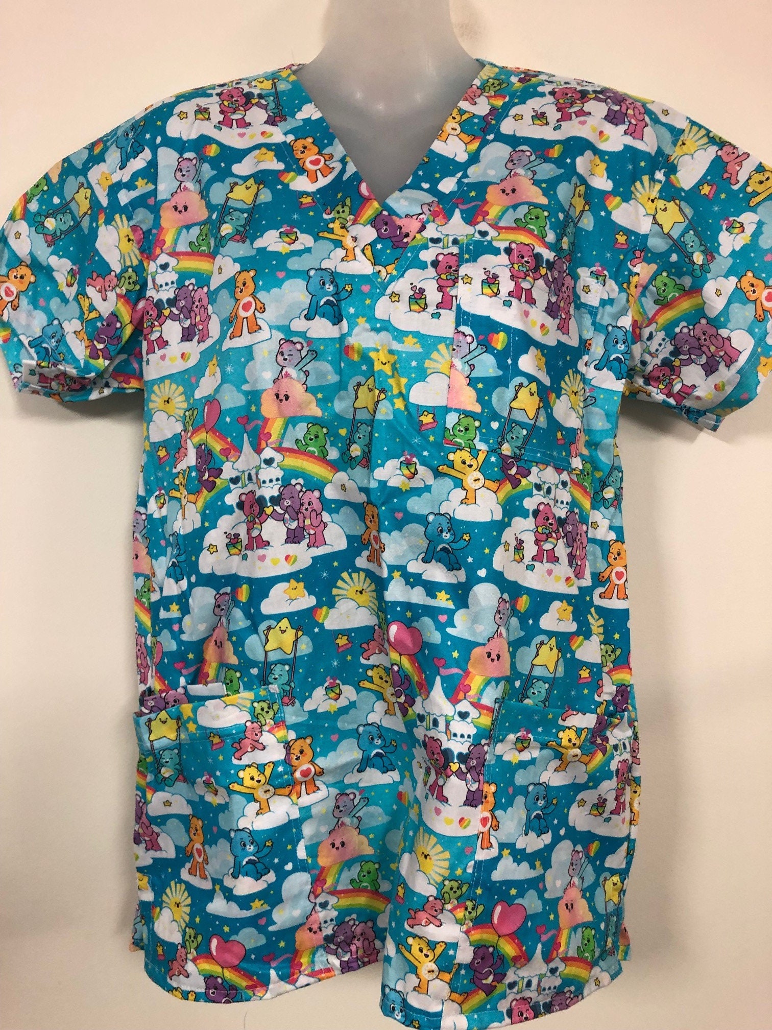 CARE BEAR Scrub Tops. 100% Cotton. for All Healthcare and Medical  Professionals nurses, Doctors, Dentists & Vets. -  Canada