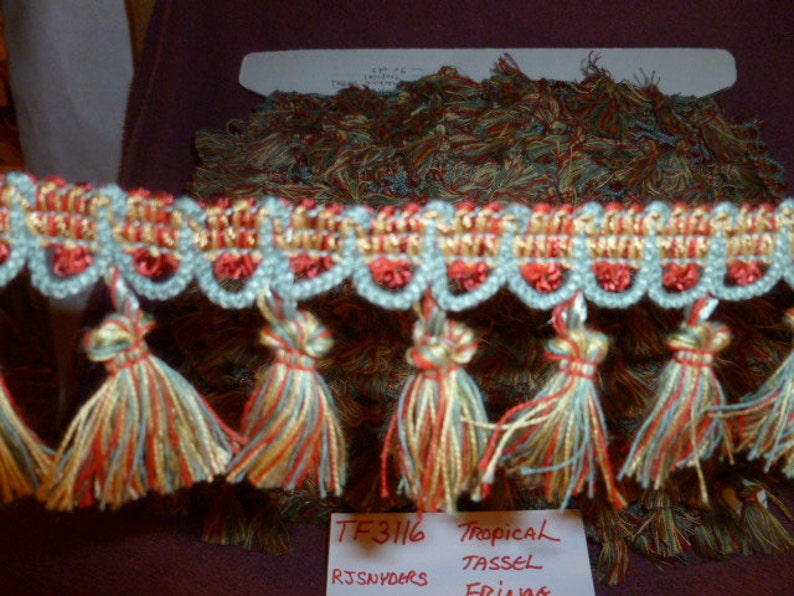 TF3116 Tropical Tassel Fringe 50 Yards