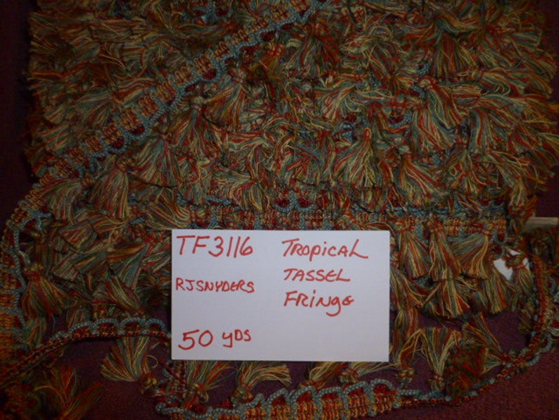 TF3116 Tropical Tassel Fringe 50 Yards