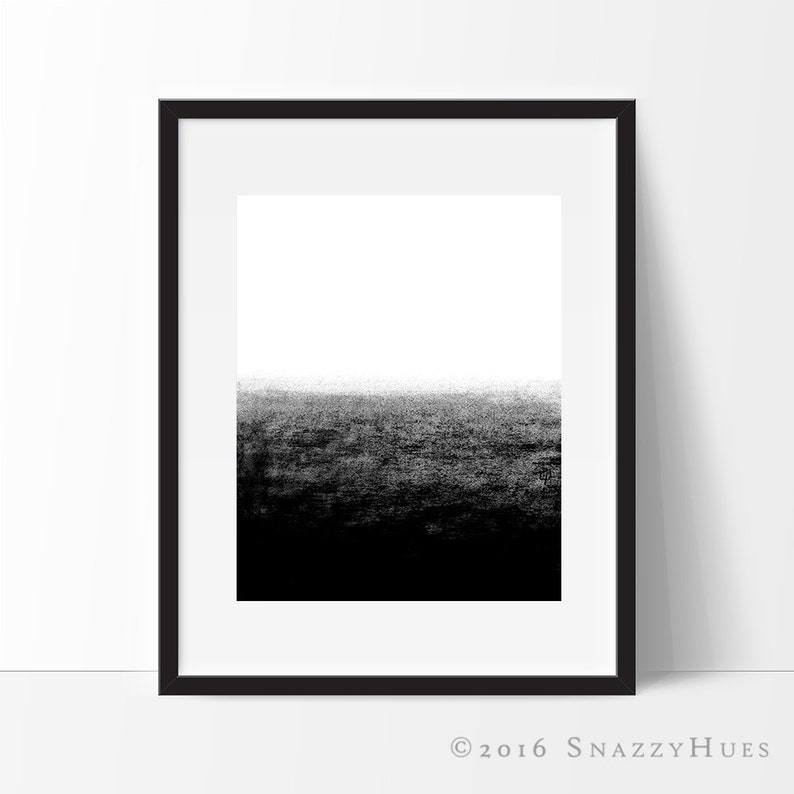 Charcoal Abstract Art Infinity Fine Art Giclee Print Etsy