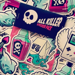 All Killer - Vinyl Sticker Pack - Build your own