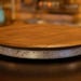 Custom Wooden Lazy Susan Monogram Oak Barrel Hand Crafted and ...