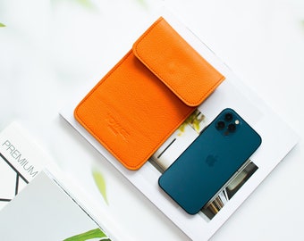 Luxury iPhone purse, iPhone pouch, iphone leather purse, Phone purse wallet, Crossbody iPhone Case, iPhone wallet case, phone case // ESTER