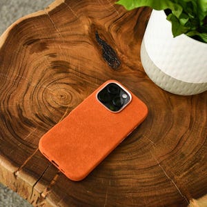 Alcantara iPhone 16 Pro case, iPhone 16 Pro Max case alcantara, Alcantara iPhone case, iPhone 16 pro alcantara cover personalized // RAST