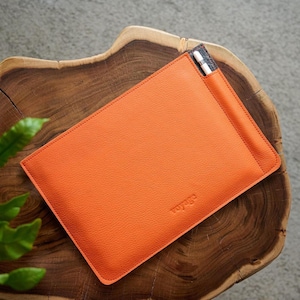 Leren Supernote-hoesje A5 x 2 – slanke mantahoes met pennenlus – op maat gemaakte supernote-omslag – premium supernote-mandtasje // MATE