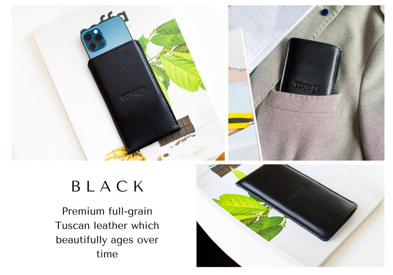 Galaxy S26 Case, Samsung Galaxy S26 Ultra Sleeve: Galaxy Z Fold 8 case, Full Grain leather, Wool Felt interior, Personalization image 9