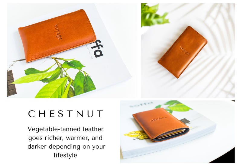 Galaxy S26 Case, Samsung Galaxy S26 Ultra Sleeve: Galaxy Z Fold 8 case, Full Grain leather, Wool Felt interior, Personalization image 12