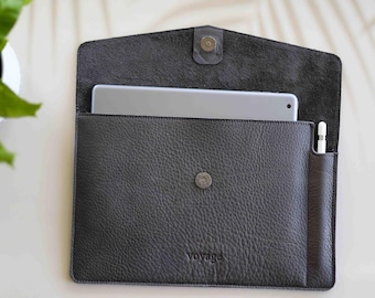 Leather Case for Remarkable 2 & Paper Pro with Pen Holder, Taurillon Leather