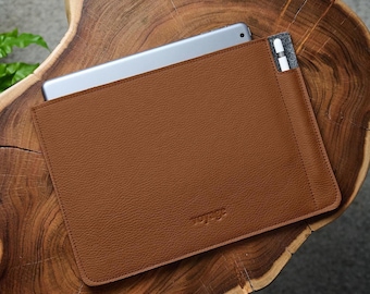 Manta with Half folio case – Supernote Manta Leather Sleeve fits Lamy Pen – Handmade Slim Cover for Supernote Devices // MATE