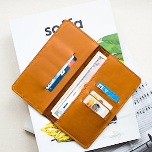 iPhone 16 wallet case, iPhone 16 Pro case, iPhone 15 Pro Max case, iPhone 15 leather sleeve, iPhone 15 pro wallet, Gift for Her // HANK