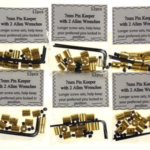 Magnetic Locking Pin Backs Pin Keepers Mount or Wear! (Set of 5)