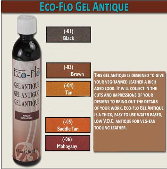 Eco-Flo Gel Antique 236 ml: Black