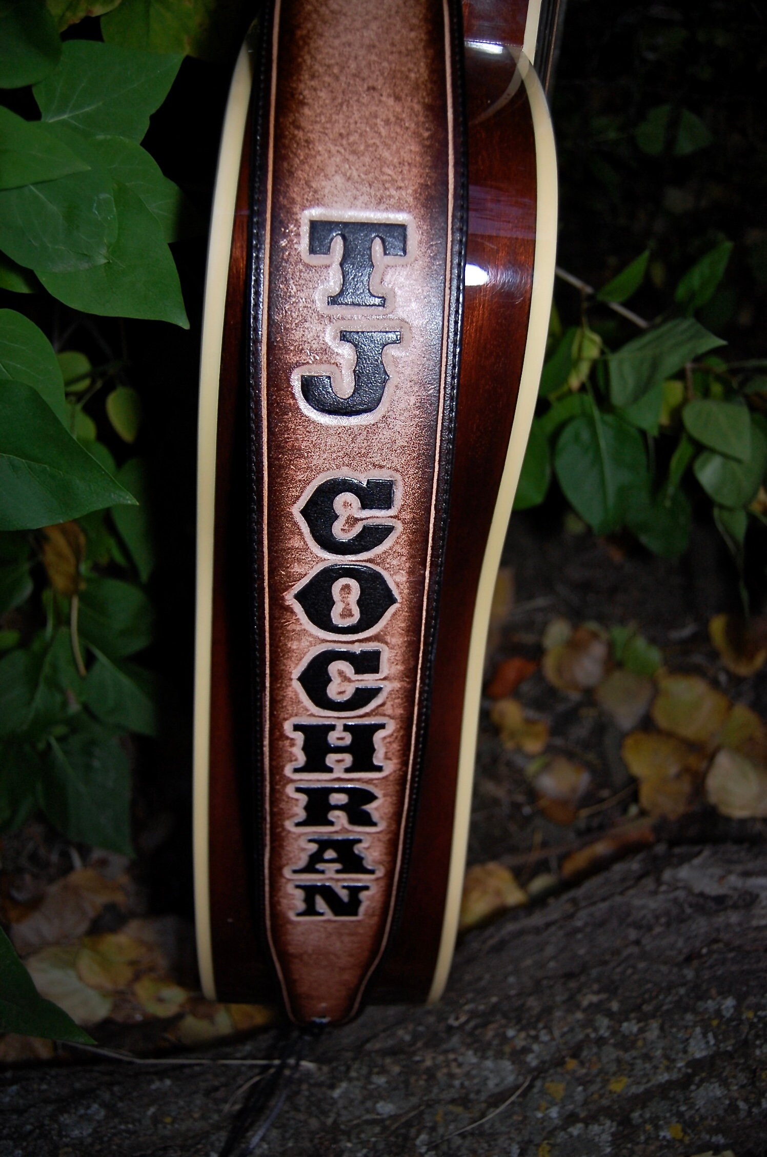 Guitar Strap Personalized Guitar Strap Leather Guitar Etsy