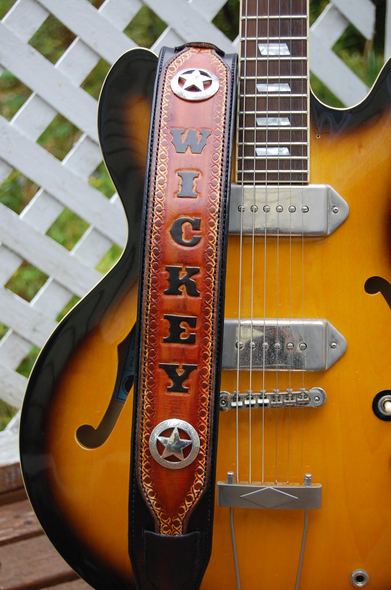 Guitar Strap Personalized Guitar Strap Leather Guitar Strap Etsy